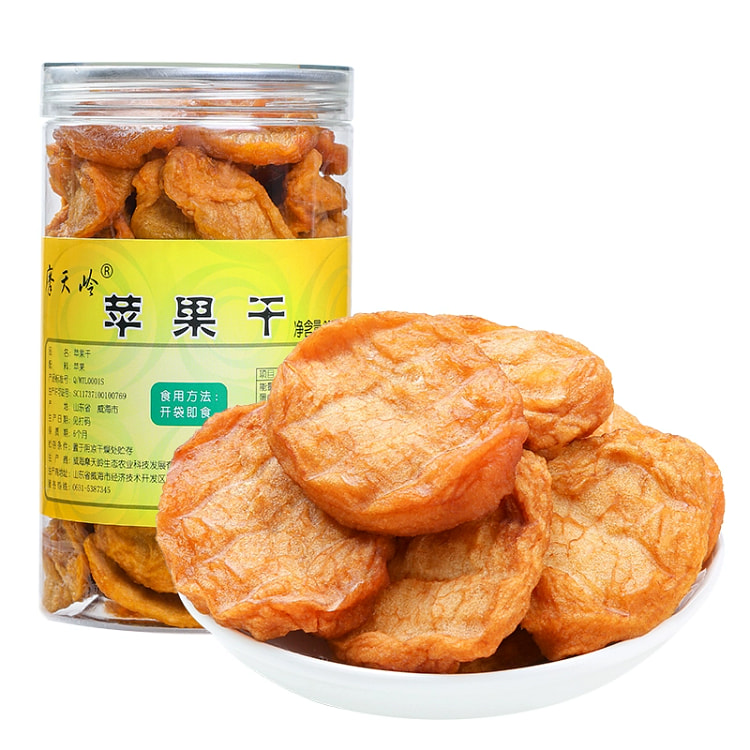 软糯苹果干1罐 清甜孕妇0添加果脯零食