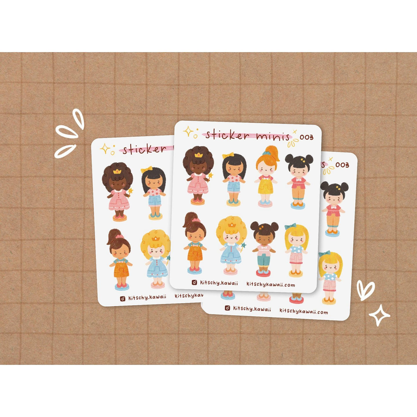 Pocket Pals Sticker Sheet 1 each