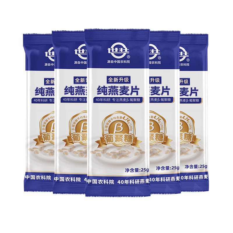Pure oatmeal high dietary fiber 25g * 5 bags 125 g