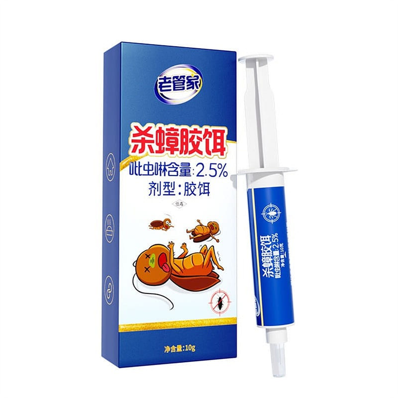 Cockroach bait gel, not non-toxic, for home use, i 1 box