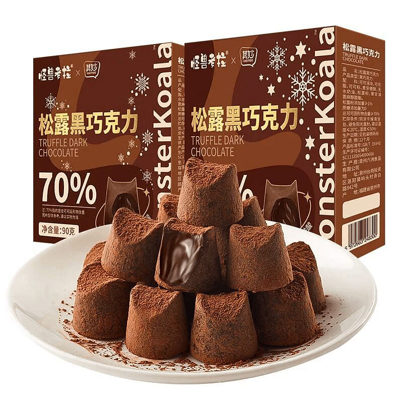 Qimiao Truffle Dark Chocolate 90g 90 g