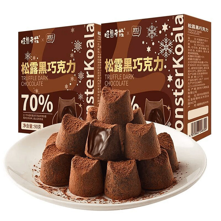 Qimiao Truffle Dark Chocolate 90g 90 g