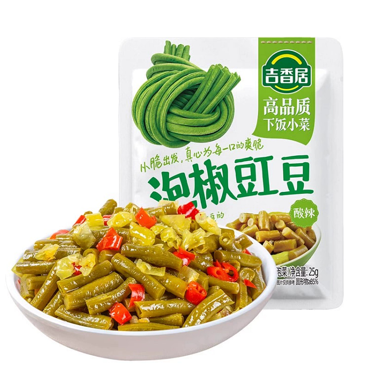 吉香居泡椒豇豆酸辣250g10袋 250 克