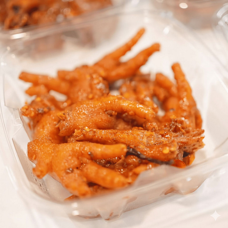 Braised Spicy Chicken Feet 10pcs 1 each