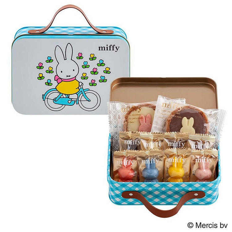 日本Miffy米菲情人节限定巧克力礼盒10枚入
