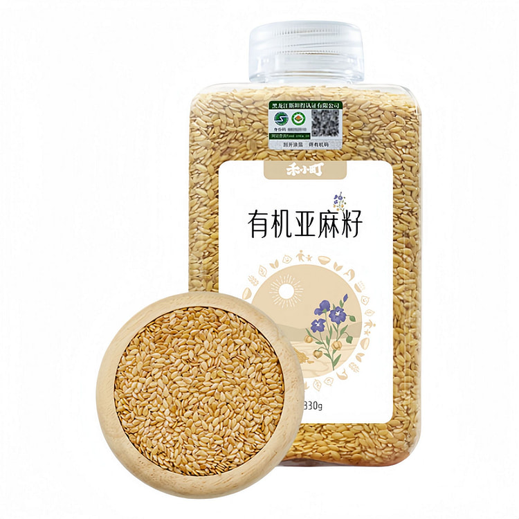 Organic Flaxseed 330g*1 Bottle 330 g