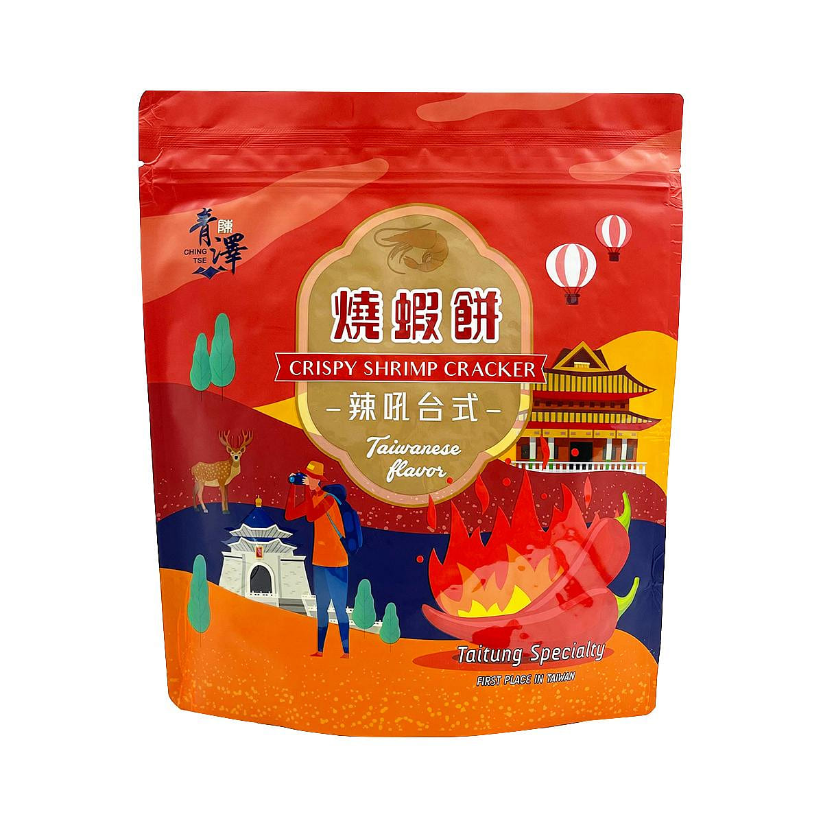 CHING TSE Crispy Shrimp Cracker (Flavor-Sipcy) 100 g