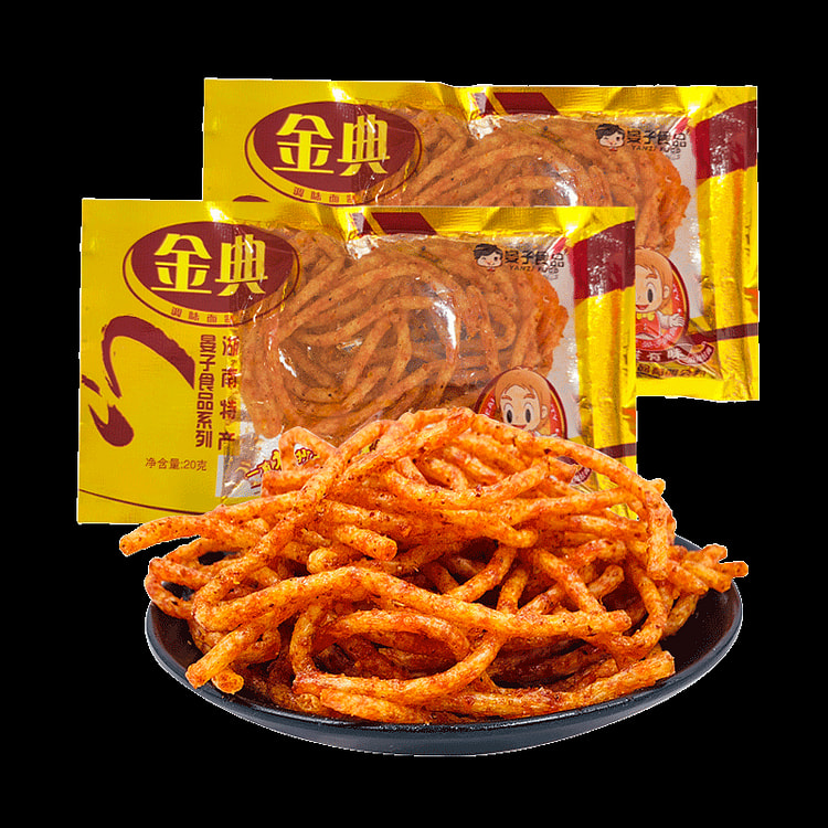 金典辣条经典辣丝辣棒麻辣8090后怀旧儿时小零食18g*5包