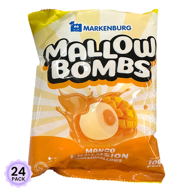 Markenburg Mallow Bombs Mango 100 克*24 包