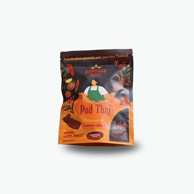 曼谷小吃豆干，泰式炒河粉 2 盎司