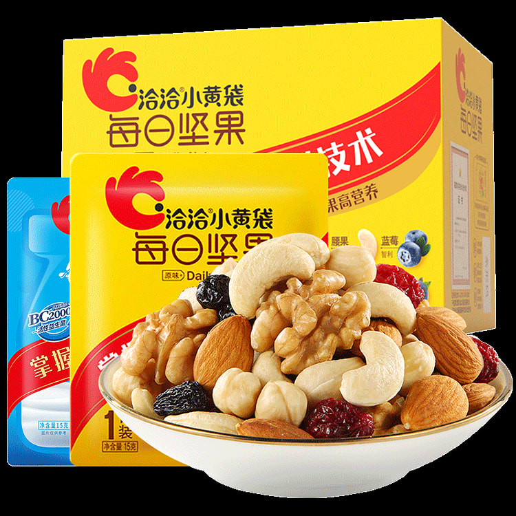 恰恰小黄袋每日坚果25g*25/盒