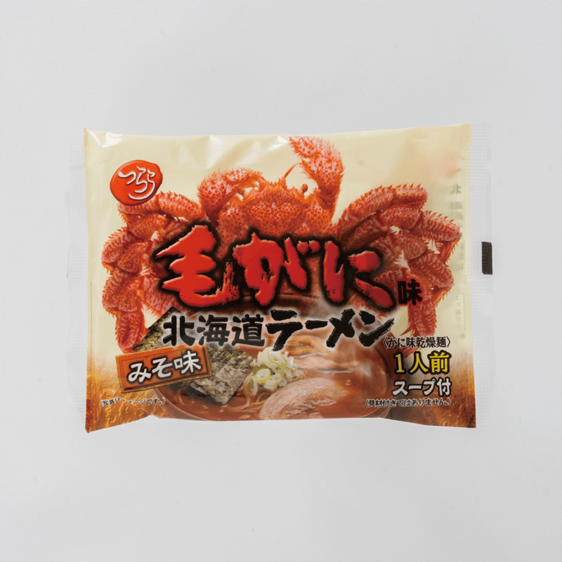 Hairy crab Hokkaido ramen miso flavor 145 g