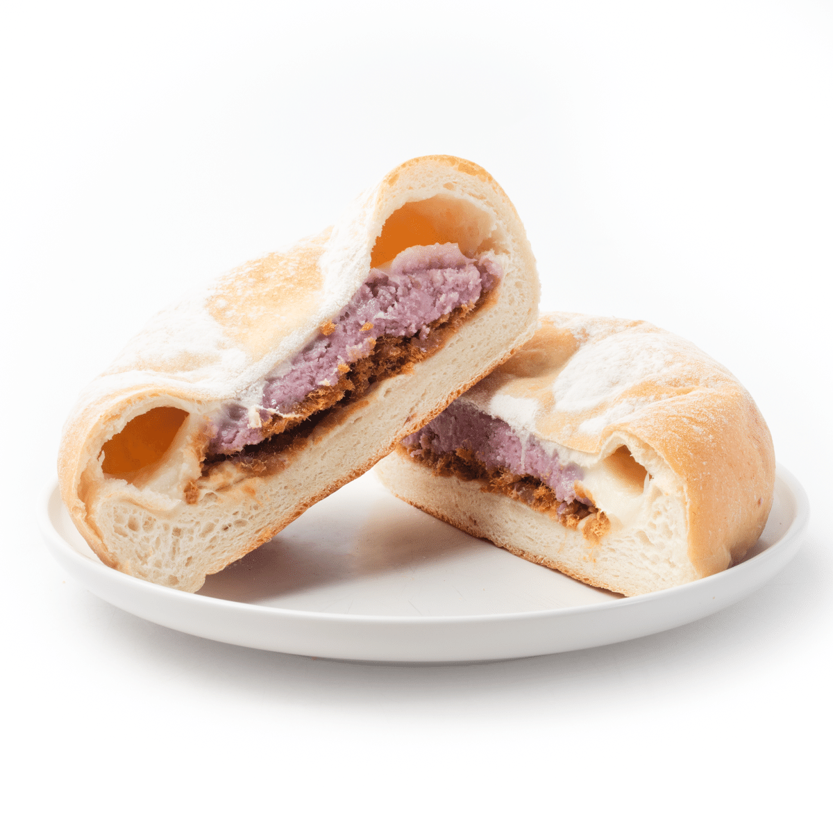 TartTart Taro Pork Floss Mochi Soft Stuffy Bread 1pc 250 g