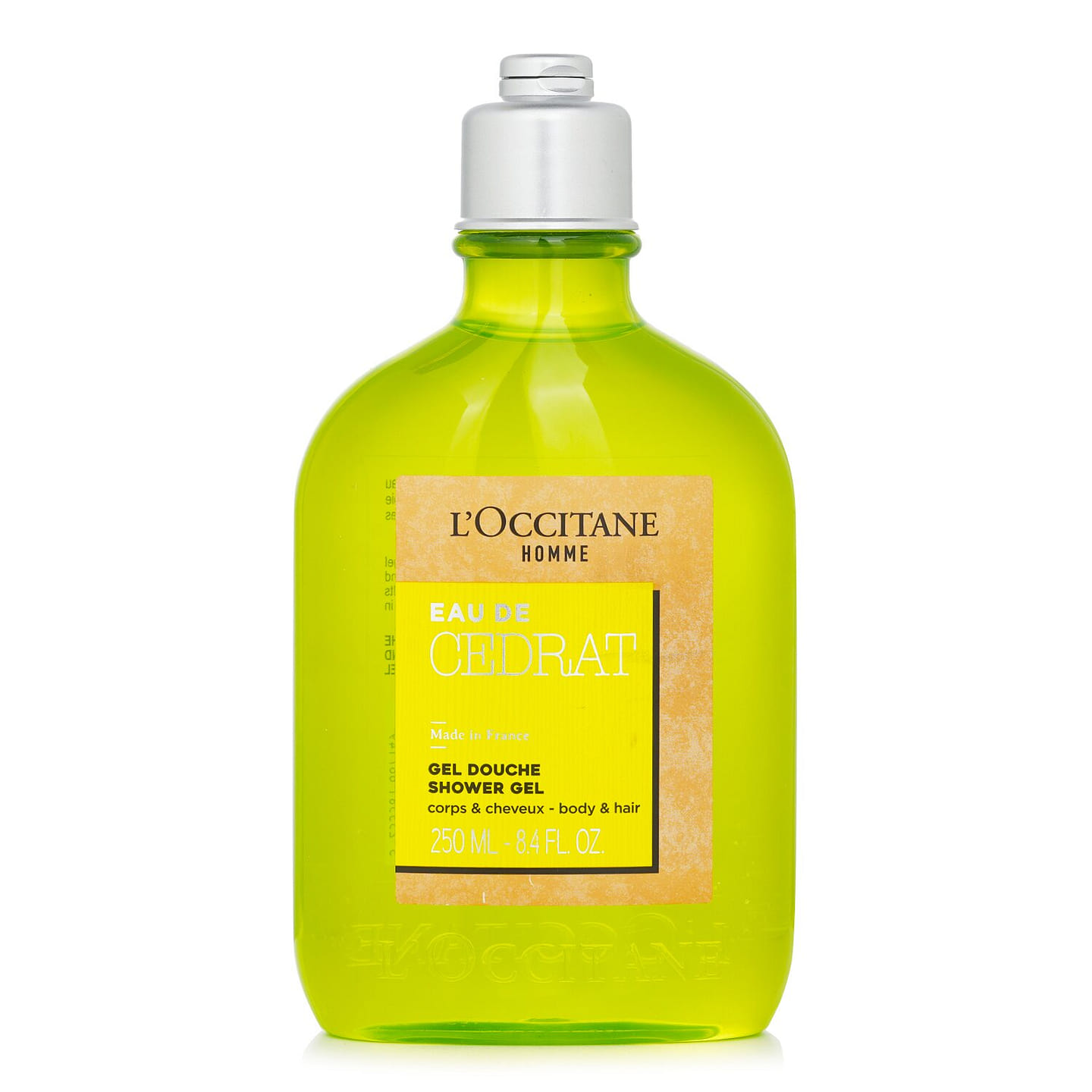 L’Occitane Cedrat Eau de Toilette Shower Gel 250 ml