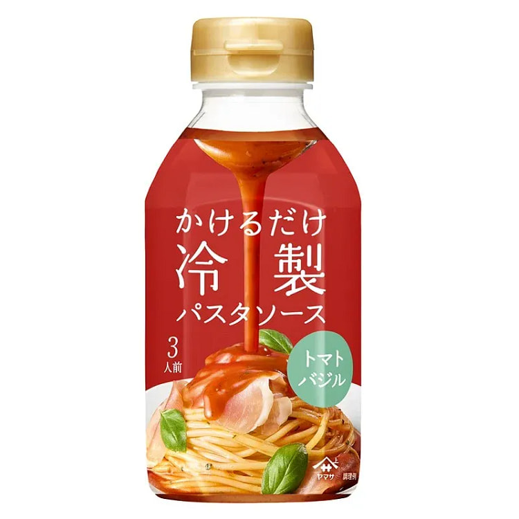ヤマサ かけるだけ冷製パスタソーストマトバジル 330 ml(ミリリットル)