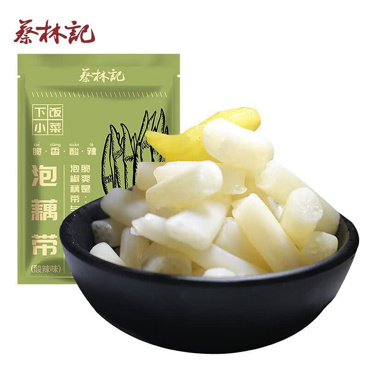 蔡林记泡椒藕带酸辣味 湖北特产即食下饭菜 400 克