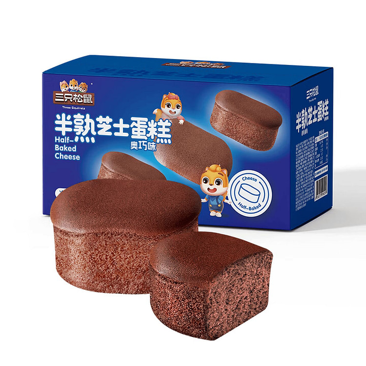 Three Squirrels Oqiao Flavor Cheesecake 400g 400 g