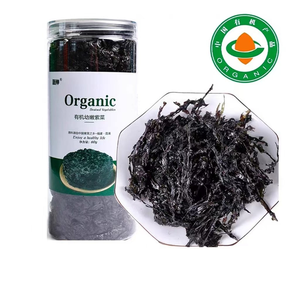 Paishen organic seaweed 50g * 1 can Fujian Xiapu dry goods seafood seaweed shrimp skin Egg&vegetable soup 50 g