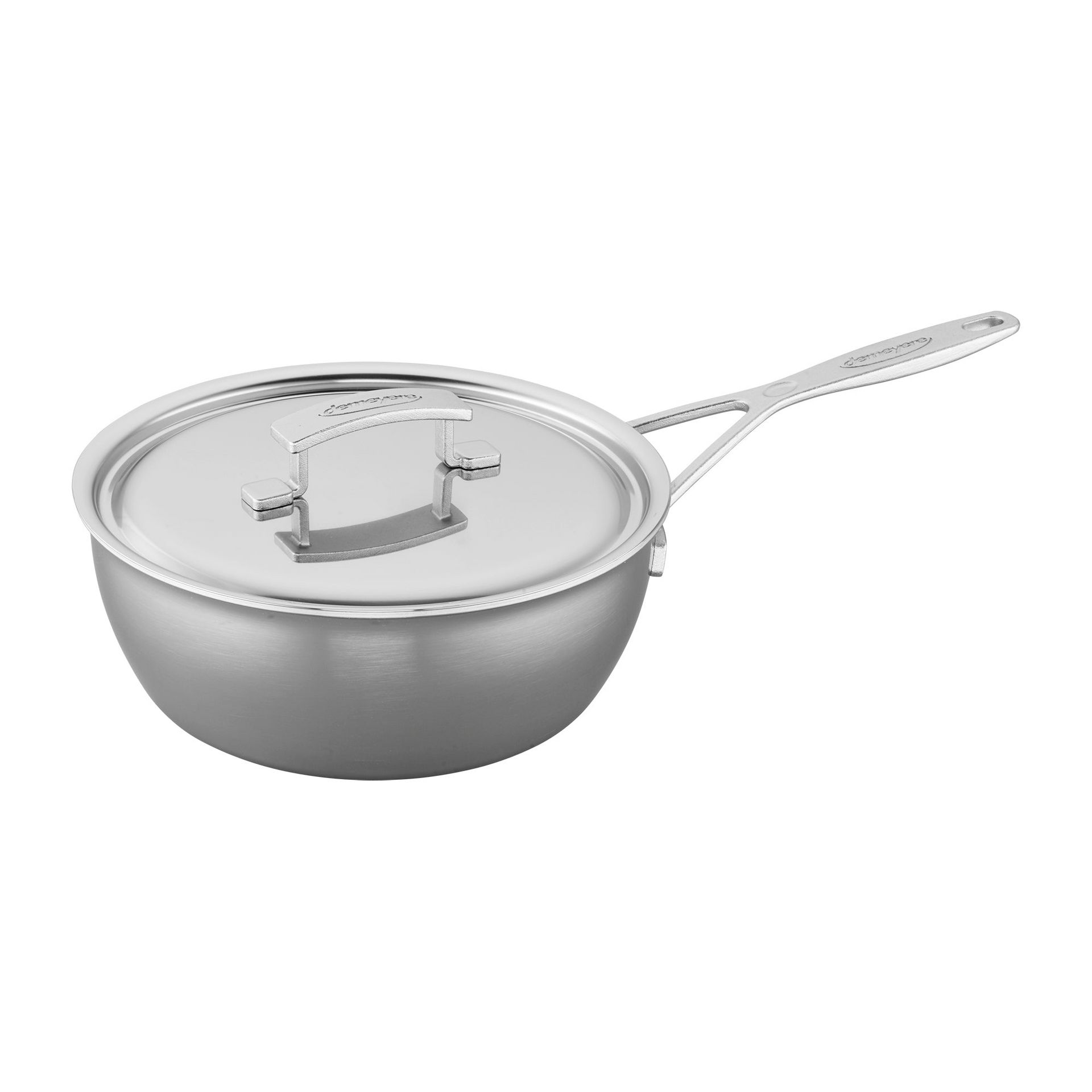 Demeyere Industry 5-Ply 3.5-qt Stainless Steel Pan 1 each