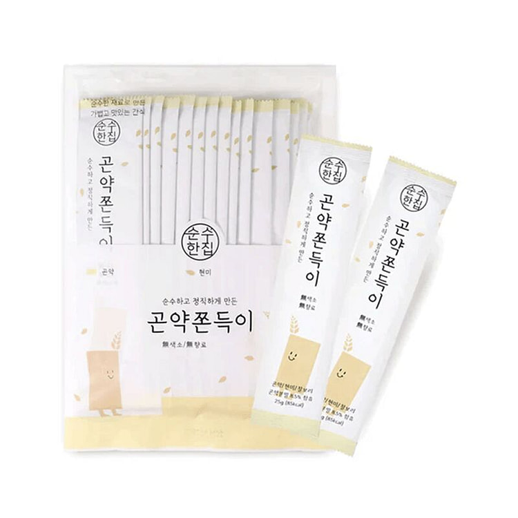 Soonsoohan 低卡魔芋咀嚼零食（15包） 25 克