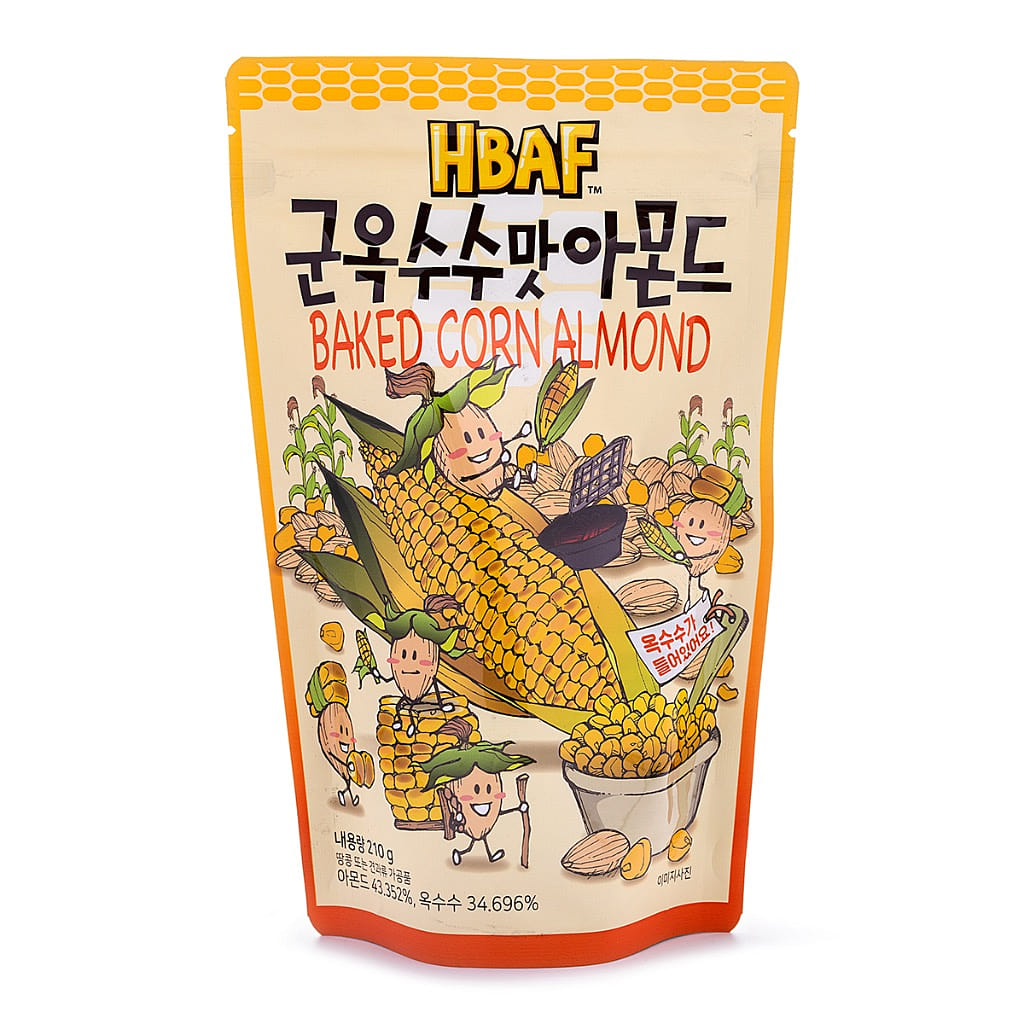 Amêndoas com Sabor a Milho Assado Hbaf 210 grama(s)