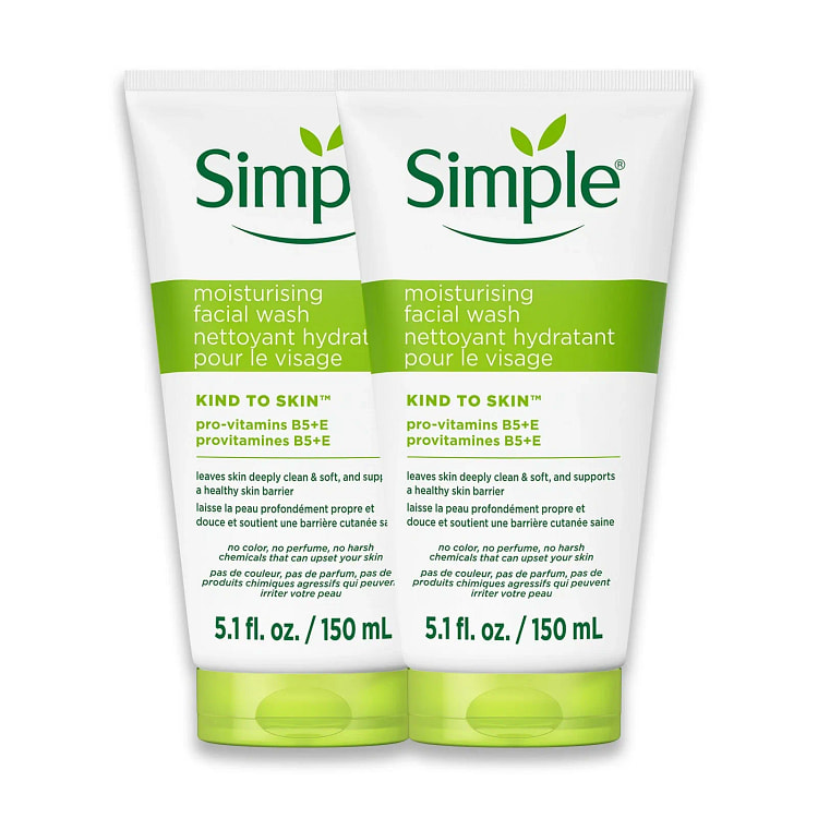 Simple Kind To Skin Moisturizing Facial Wash 2 fl.oz