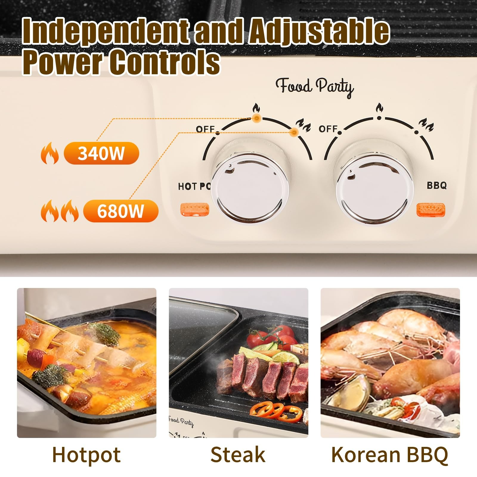 Hot Pot Electric Grill 2 in 1 Korean BBQ Grill 1 each - Weee!