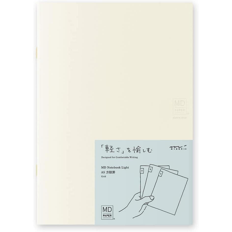 Midori A5 Grid 48px3 Notebook 1 count