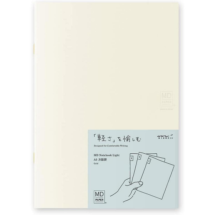 Midori A5 Grid 48px3 Notebook