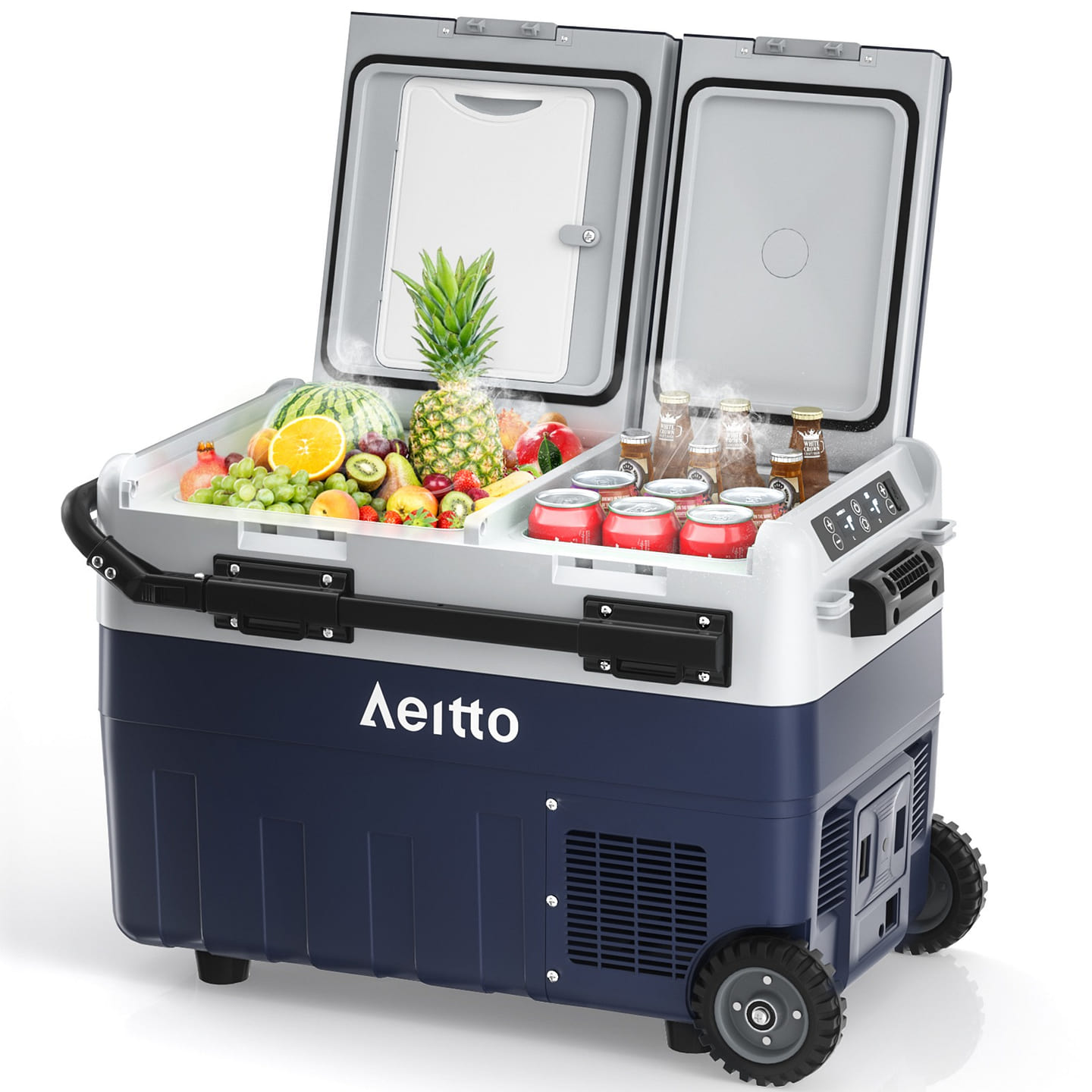 Aeitto 42QT dual zone car refrigerator 44.65 lb