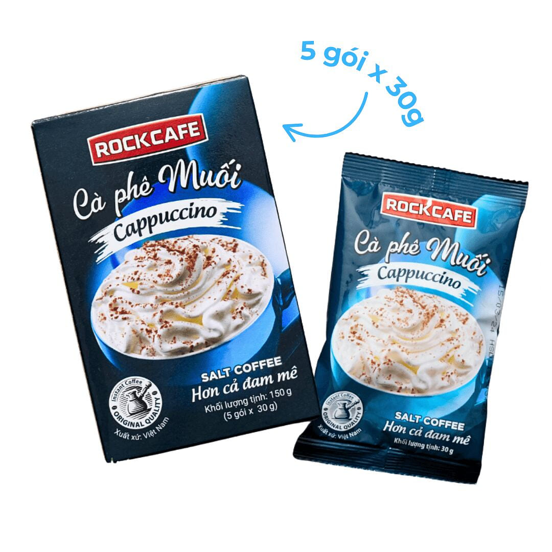 ROCKCAFE - SALTED CAPPUCCINO 150 g