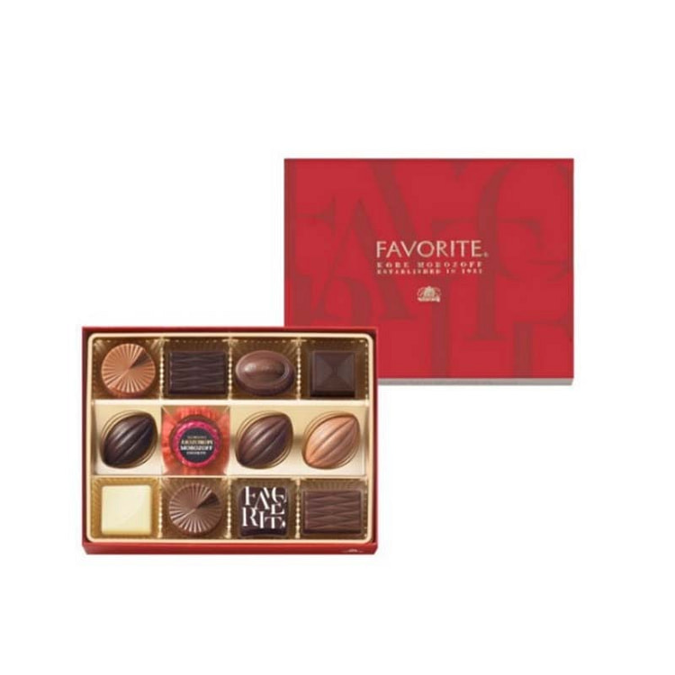Morozoff Chocolate Gift Box 12 Pieces