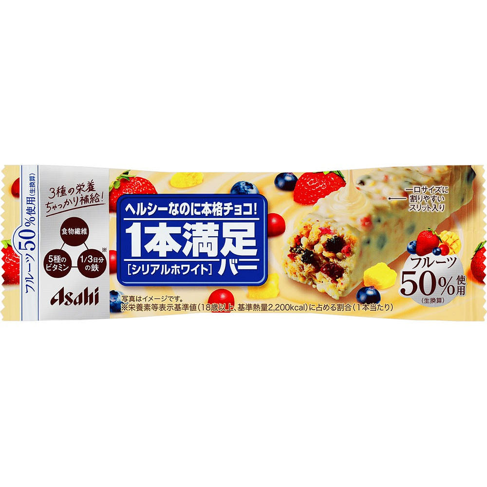 Asahi Protein Energy Bar White Oatmeal Flavor 38g 1 each