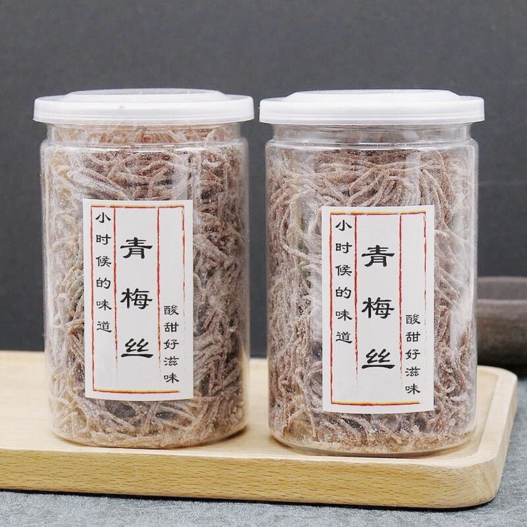 日式话梅丝青梅丝酸咸零食