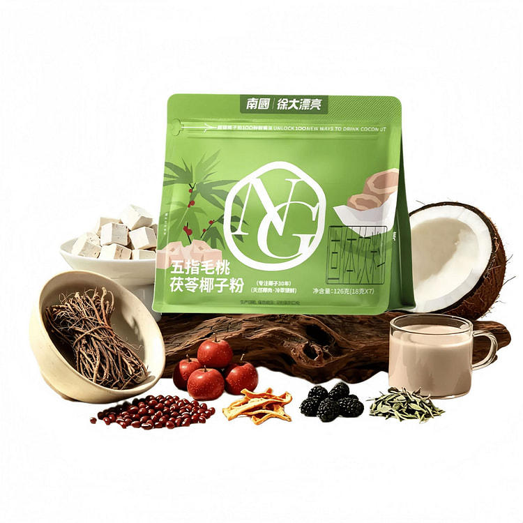Five-Fingered Peach, Poria, and Coconut Powder 126 126 g