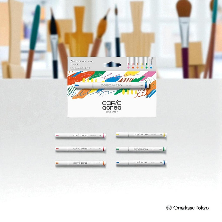 Copic Marker Set-6 Colors Vivid 150 g