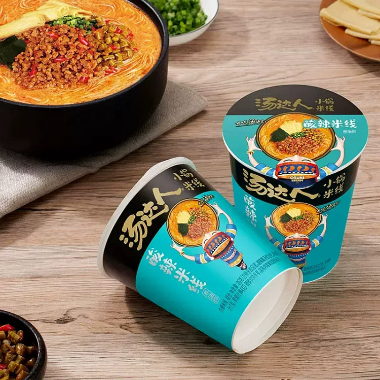 Bone soup hot and sour rice noodles 86g*1 cup 86 g