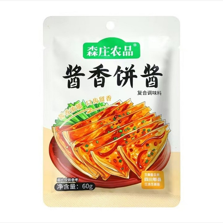 森庄农品土家酱香饼酱煎饼手抓饼秘制酱料60g*1包 60 克