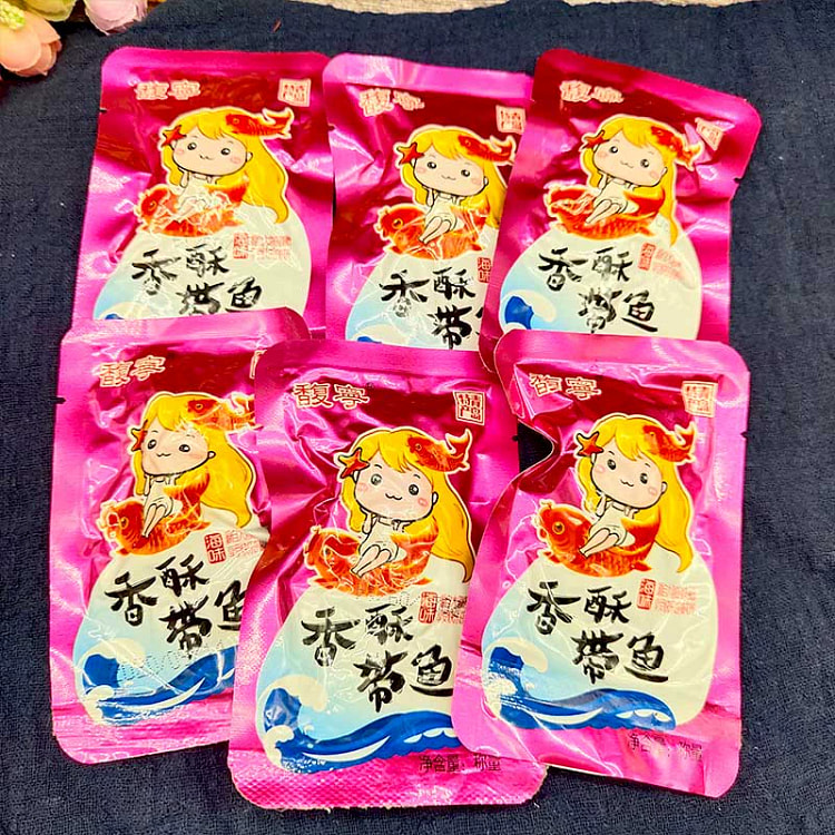 青岛香酥带鱼500g*袋 500 克