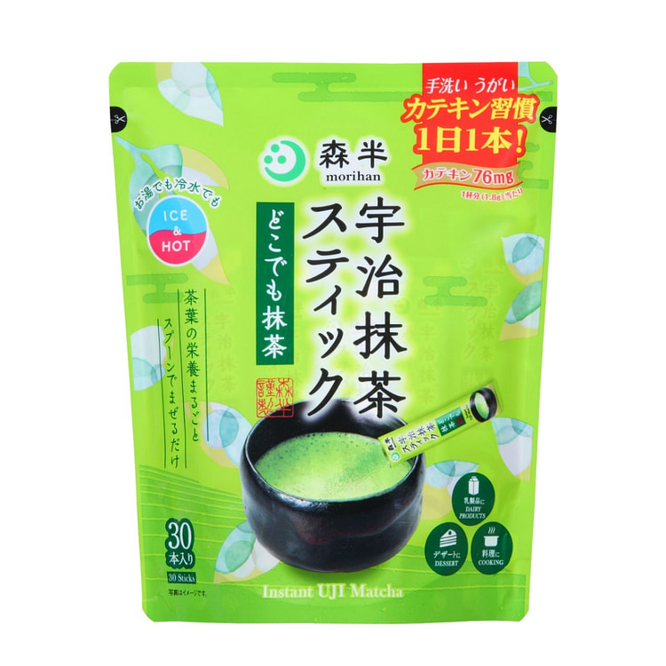 MORIHAN Matcha sticks 30 pieces