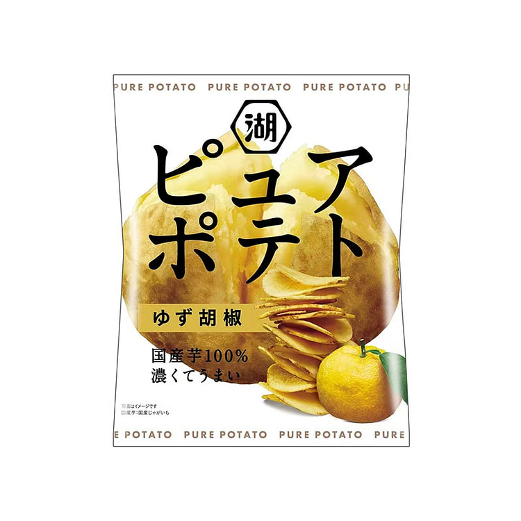 新Koikeya 纯土豆柚子小正味 52g 52 克