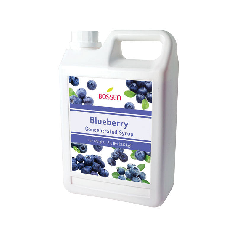 Bossen Blueberry Syrup 5.5 lb Bottle 5.5 lb