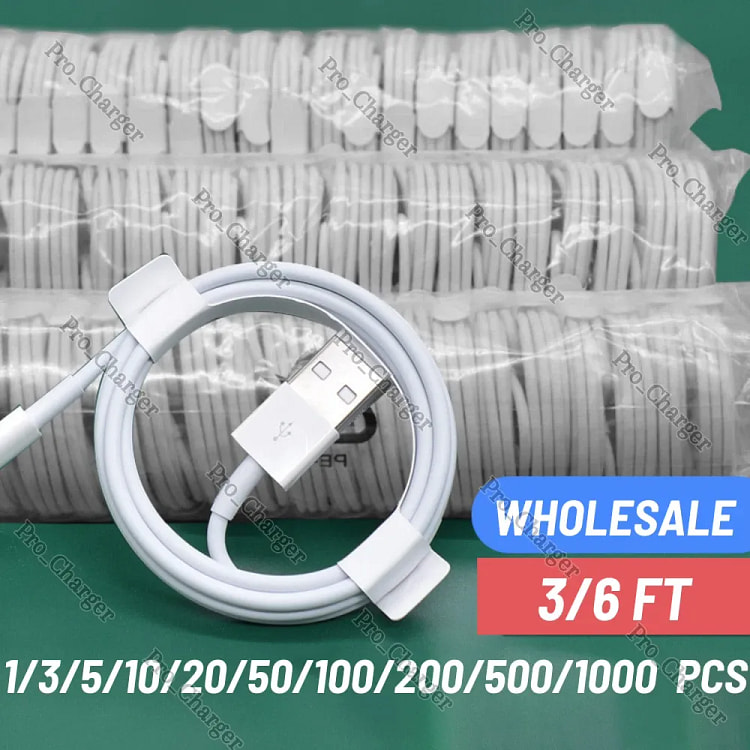 USB Charger Cable Cord For iPhone 6ft 1 pack
