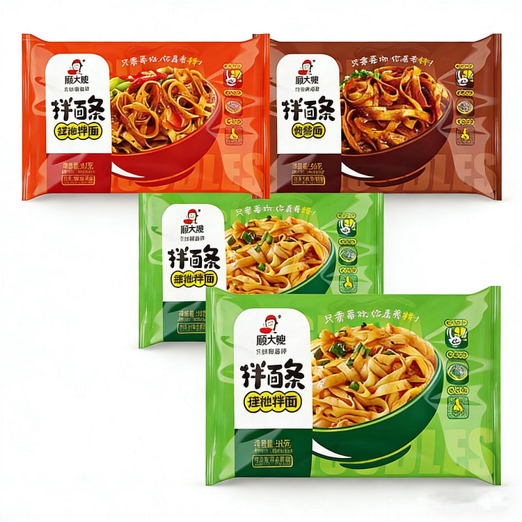 顾大嫂拌面条方便面炸酱红油葱油 276 克