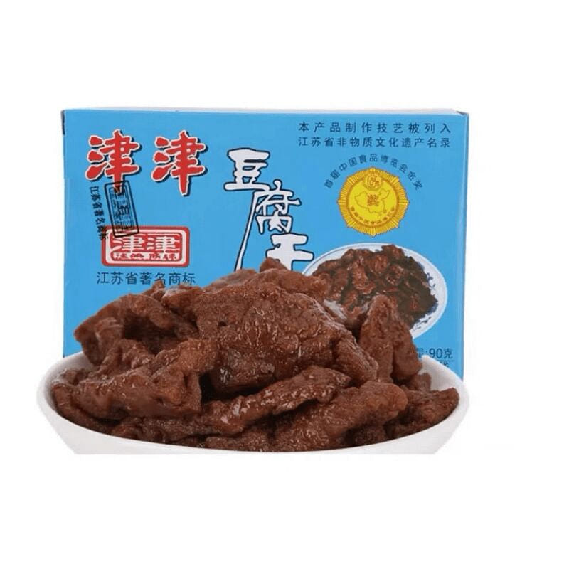 1 box of Jinjin braised tofu jerky 90 g