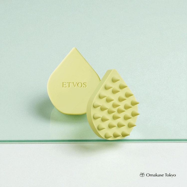 ETVOS Relaxing Scalp Massage Brush Lime