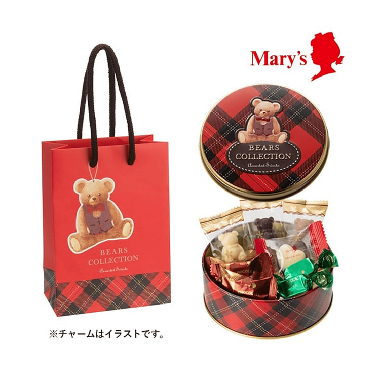 メリーチョコレート ベアーズコレクション ワンダフルベア 39g入 1 各