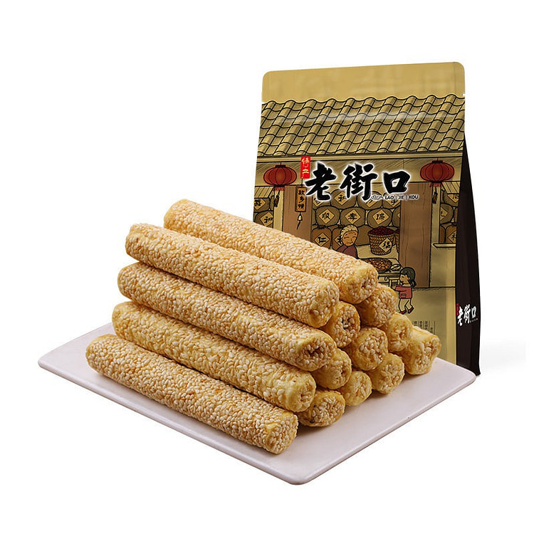 老街口 芝麻杆  纯正手工传统芝麻棒 1袋 250 克