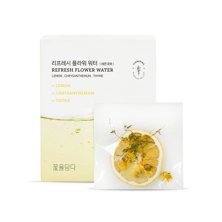 Fruit & Flower Tea (10ea) Box - Lemon & Chrysanthemum
