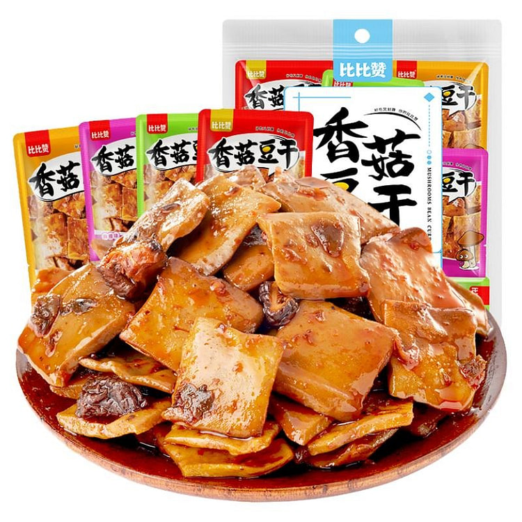 Bibizan mushroom dried bean curd dried spicy strip snacks leisure food